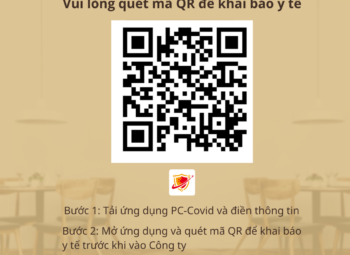 QR COVID 19 Cong ty phuong dong 2022