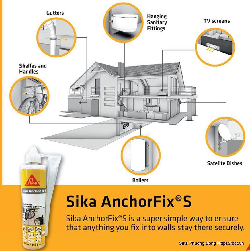 ung dung sika anchorfix S 300ml keo neo hoa chat