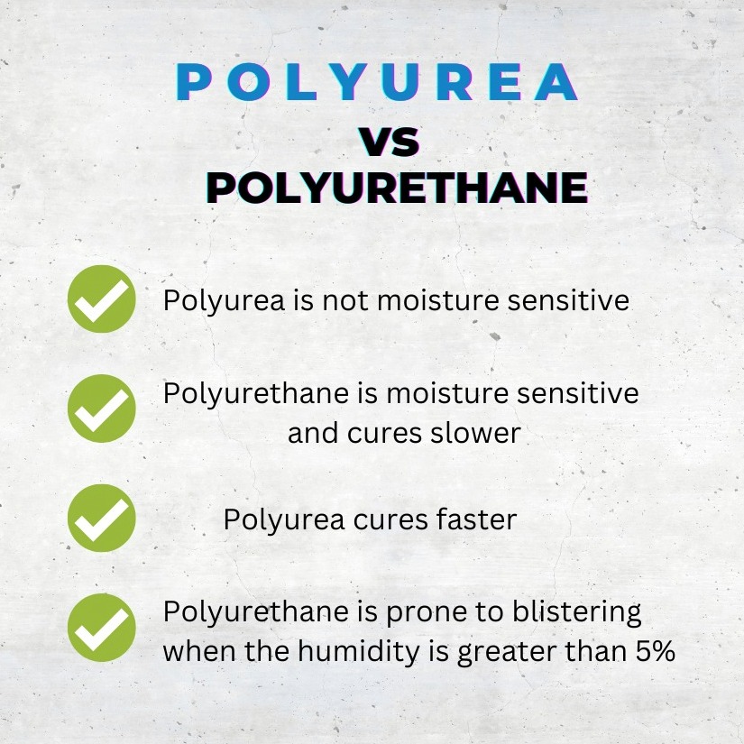 polyurea vs polyurethane