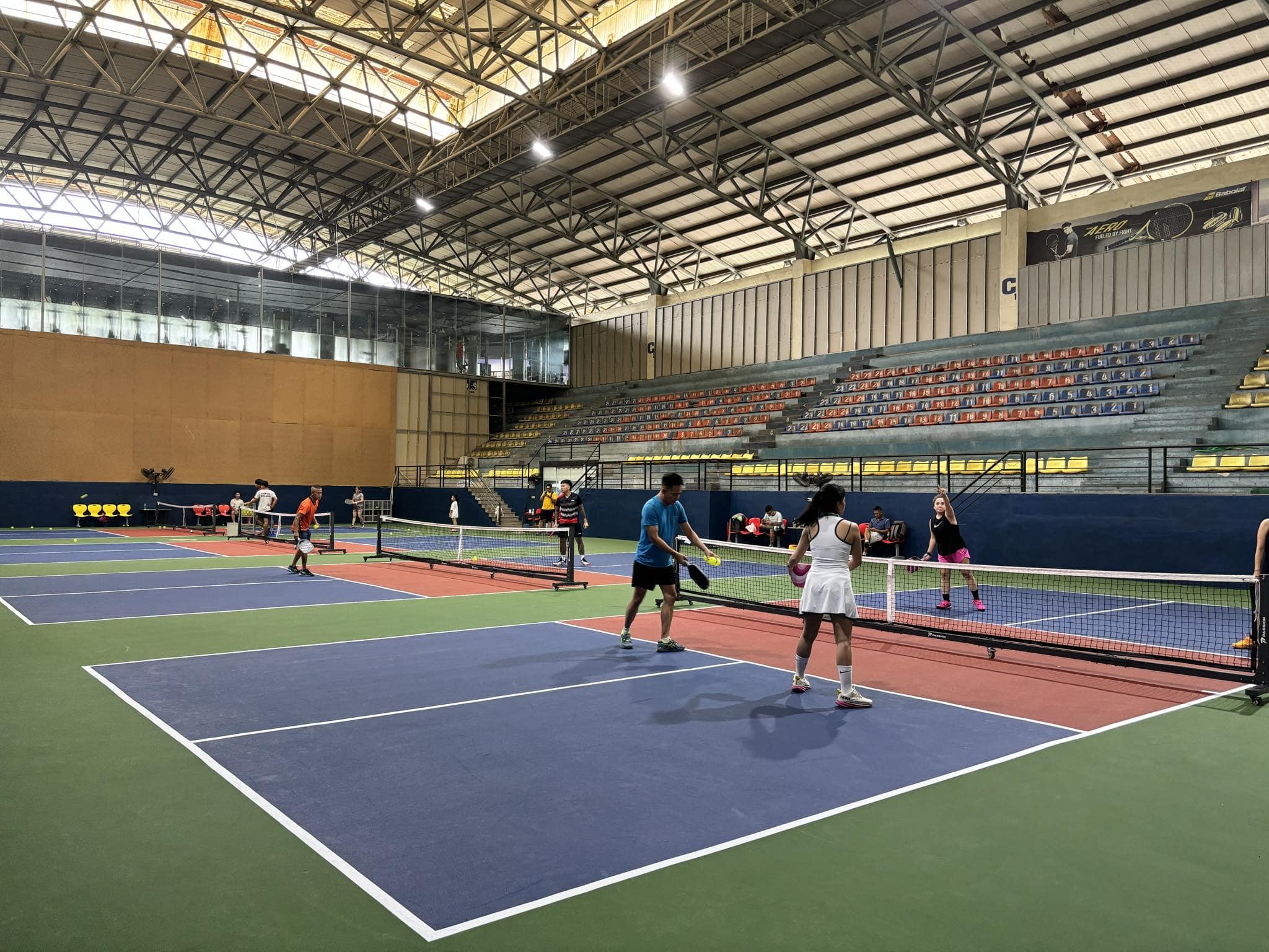 san Pickleball tieuchuan trong nha